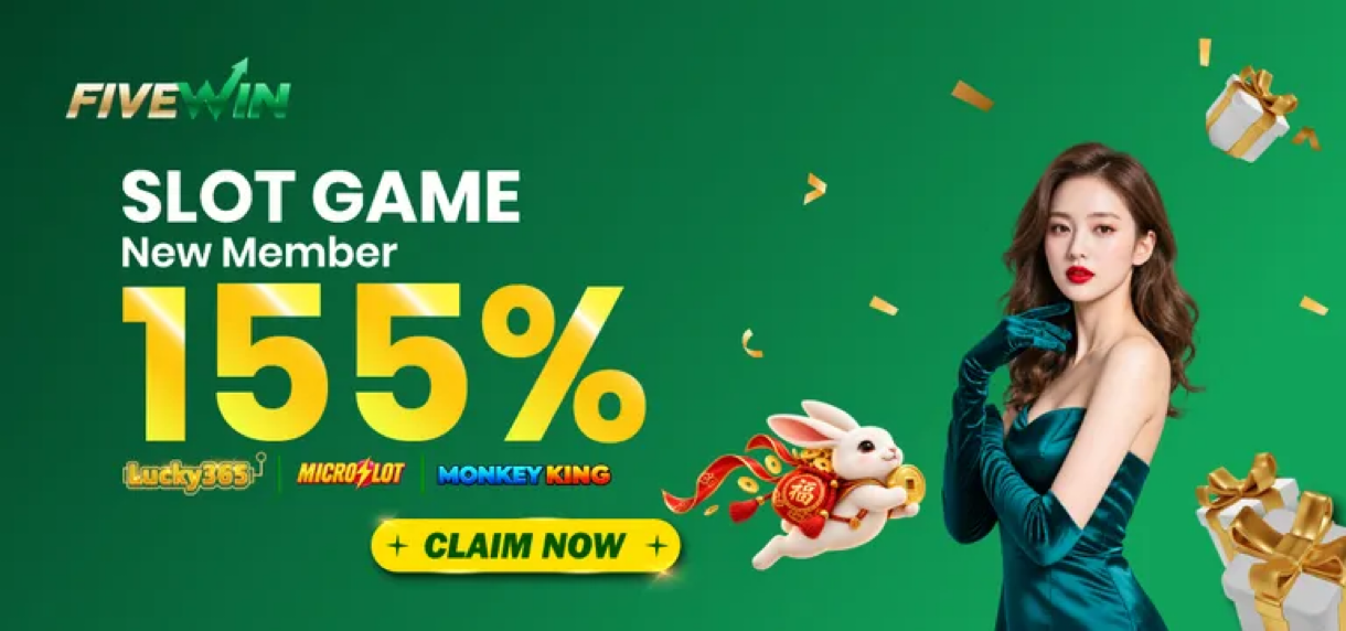 Promosi FIVEWIN – Bonus Alu-aluan, Rebat dan Ganjaran