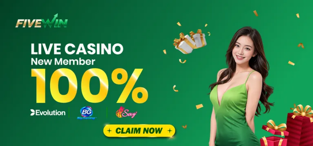 Bonus Alu-aluan Slot 100% FIVEWIN